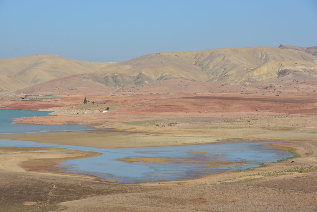 Stausee auf dem Weg nach Ouzoud