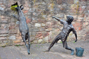 Bronzefiguren in Rotenburg