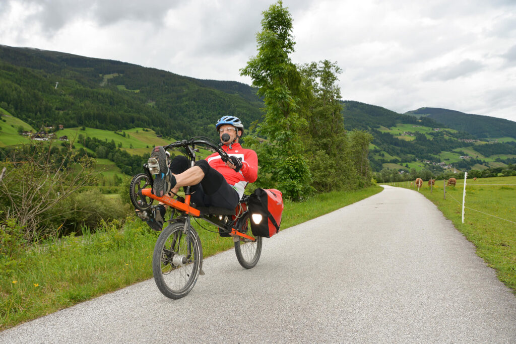 Auf dem Tauernradweg