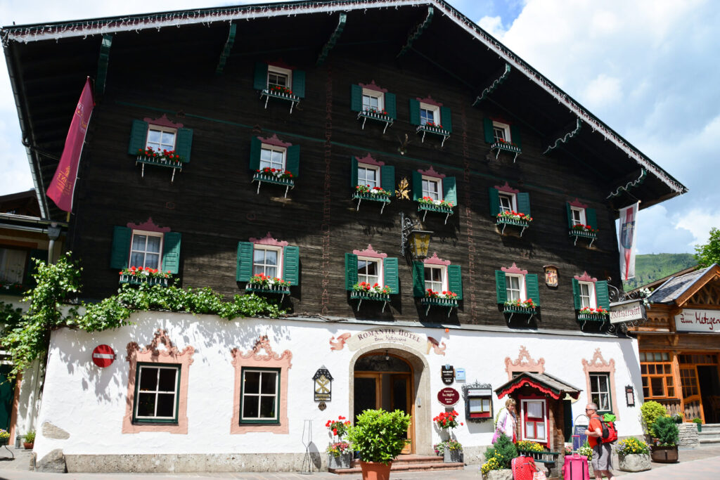 Bemaltes Haus in Zell am See