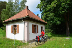 Das ehemalige Wäschehäuschen in Schwarzenhammer