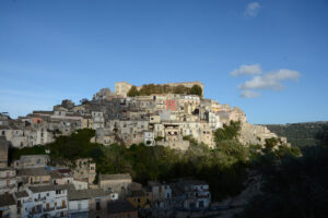  Blick zurück auf Ragusa Ibla