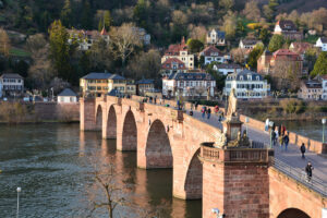 Die Alte Brücke in Heidelberg