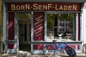Der Born-Senf-Laden in Erfurt