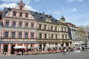 Haus zum Breiten Herd am Fischmarkt in Erfurt