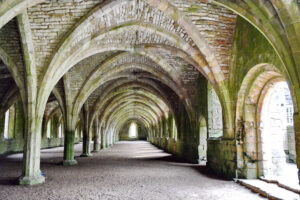 Die Ruinen von Fountains Abbey