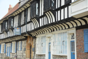 Hübsche Fachwerkhäuser in den Gassen von York