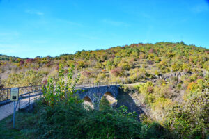 Viadukt auf dem Parenzana-Radweg