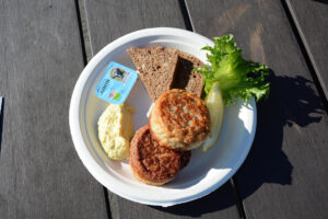 Fischfrikadellen in der Faaborger Røgeri