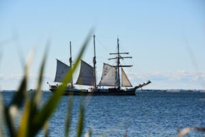 Segelschiff vor Faaborg