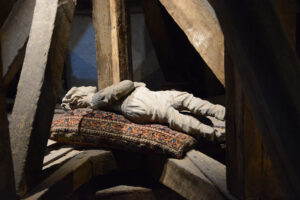 Das Holzmännchen auf Schloss Egeskov