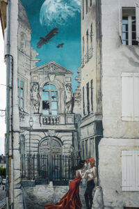 Wandmalerei in Agoulême