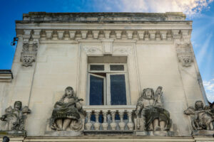 Hausfassade in Cognac