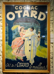 Reklame aus früheren Zeiten von Cognac Otard