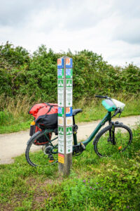 Beschilderung der Flow Vélo und weiterer Radwege